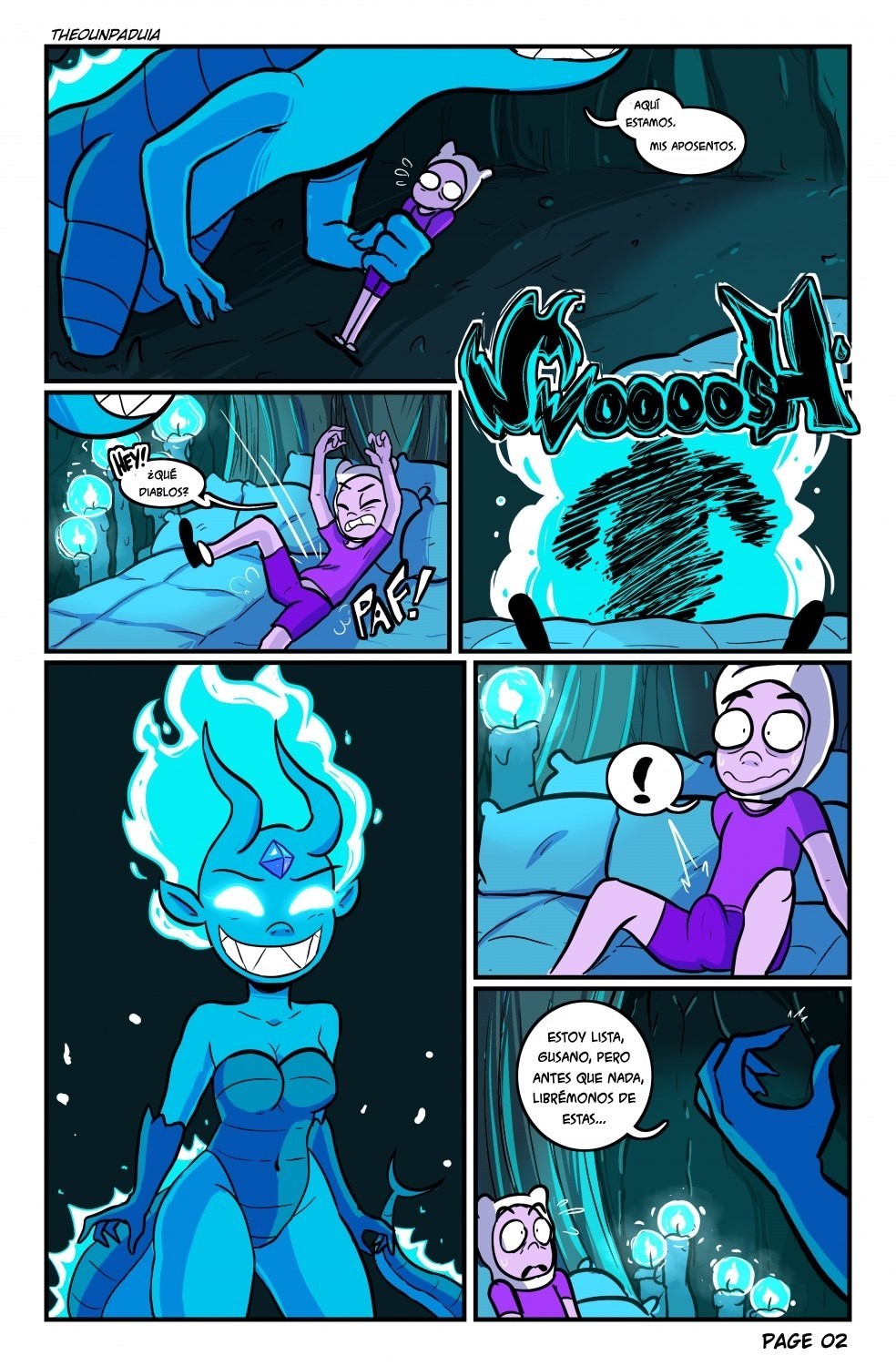 Elemental Princess Comic porno