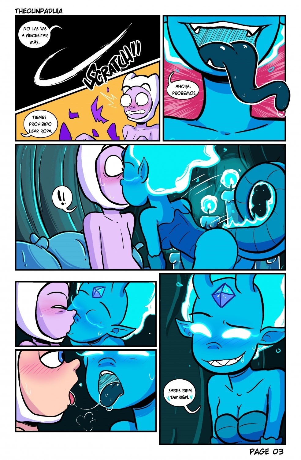 Elemental Princess Comic porno