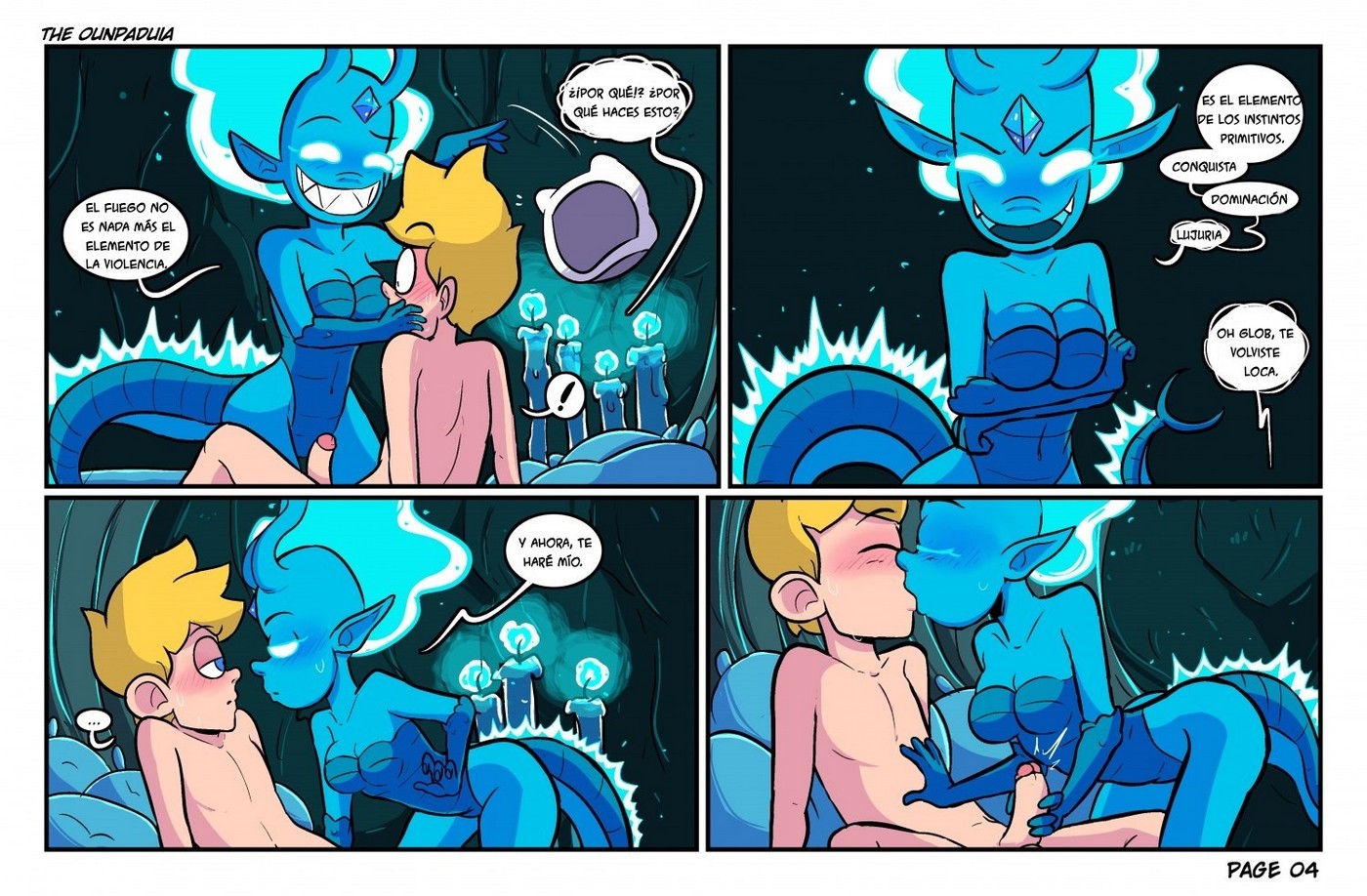 Elemental Princess Comic porno