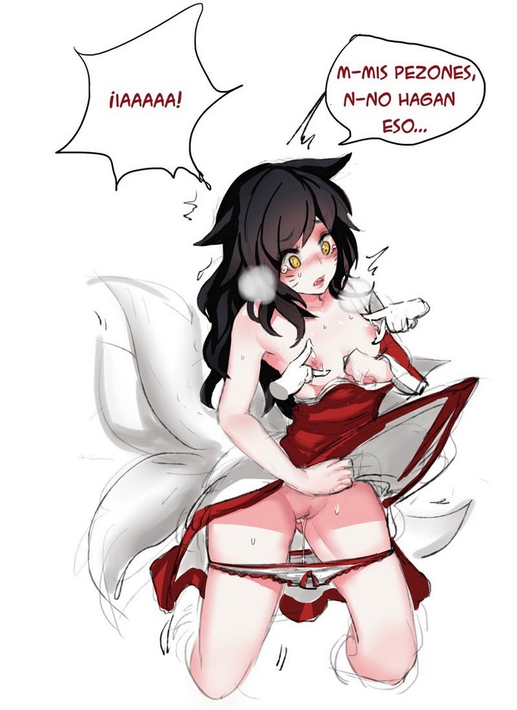 Enemy Ahri and Our Ahri Comic porno