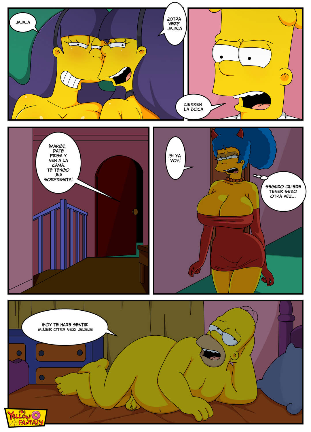 Especial de Halloween – Sherry and Terry – The Yellow Fantasy Comic porno