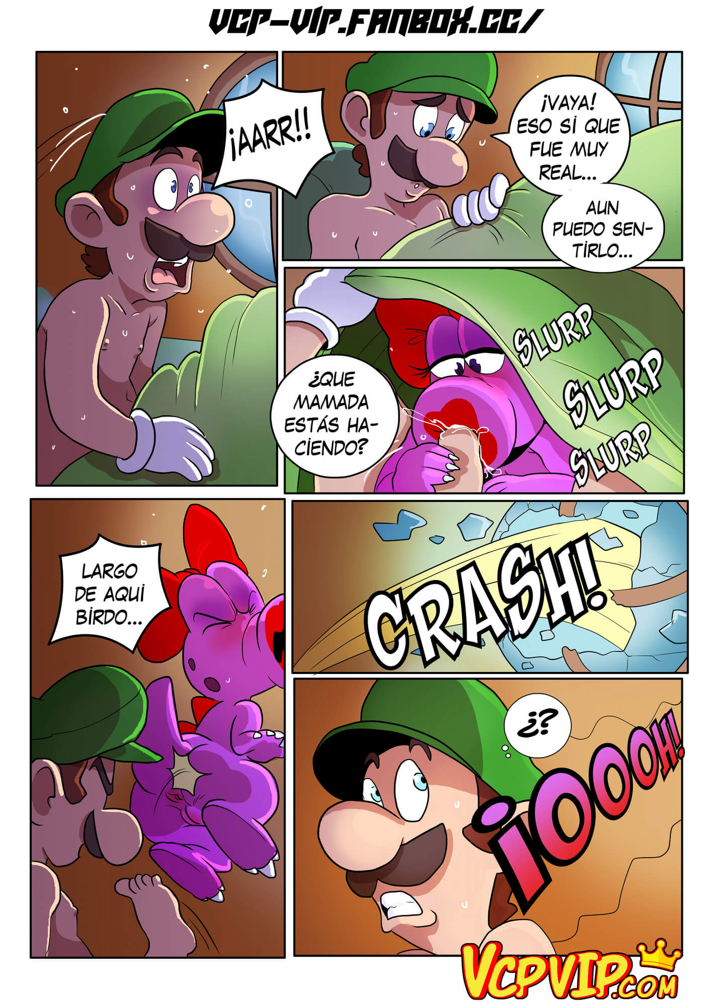 Fucker Mario Bro Comic porno