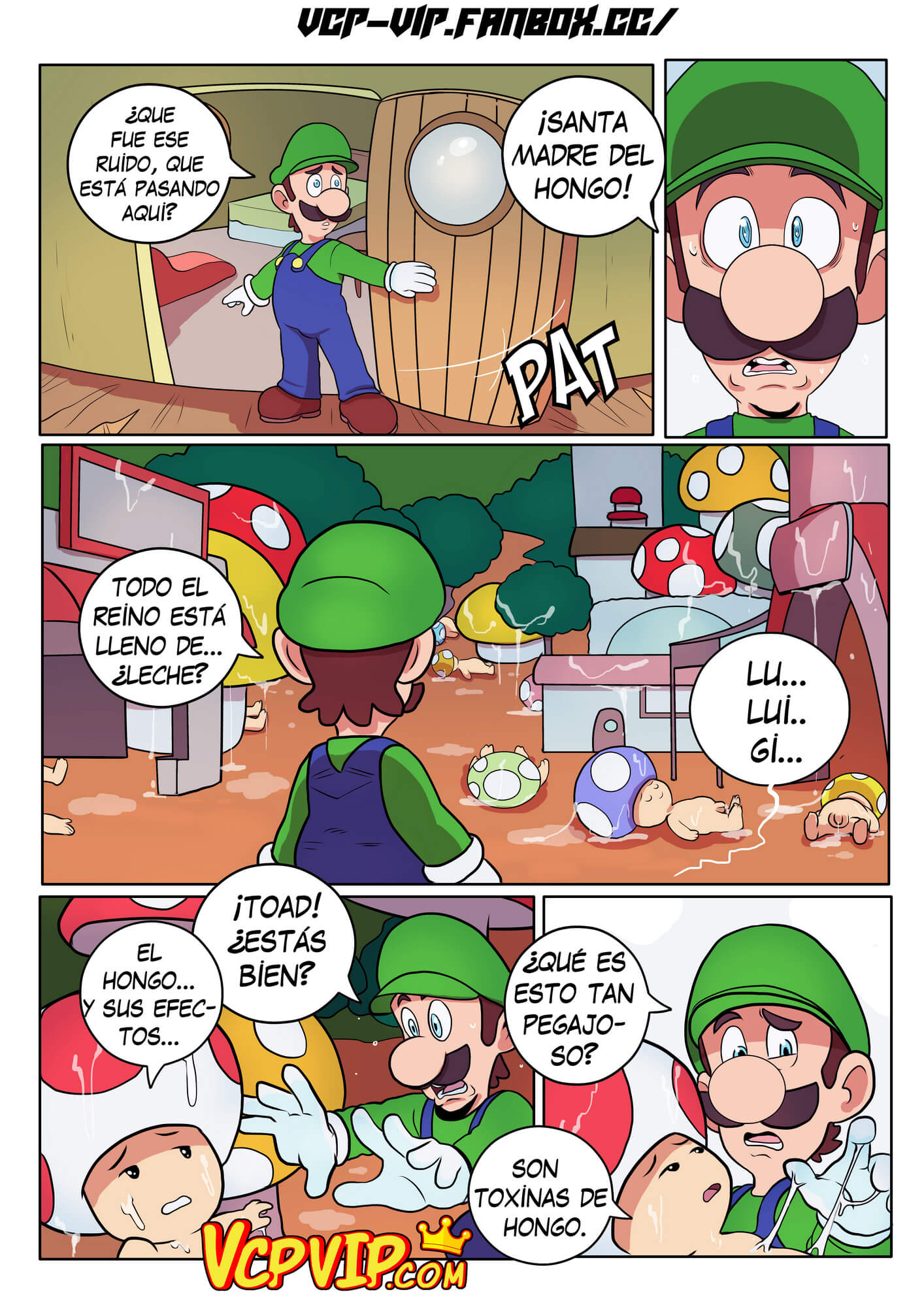 Fucker Mario Bro Comic porno