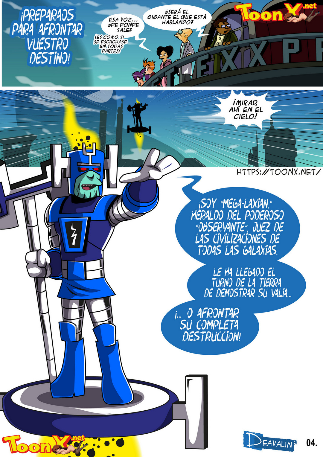 Fuckturama Orgia Para Salvar la Tierra Comic porno