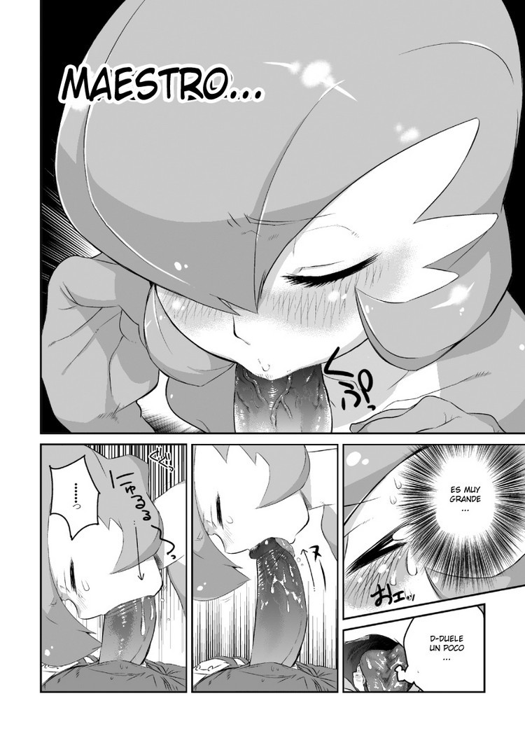 Gardevoir y su Entrenador en el Hotel del Amor Comic porno