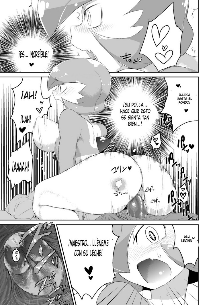 Gardevoir y su Entrenador en el Hotel del Amor Comic porno