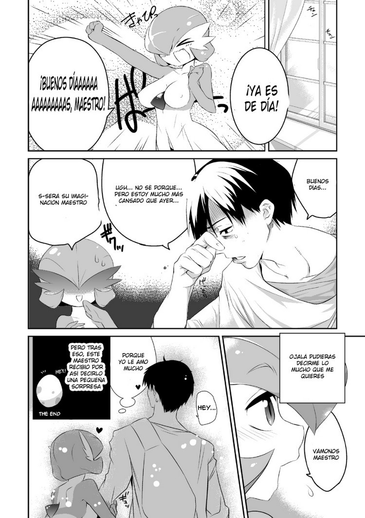 Gardevoir y su Entrenador en el Hotel del Amor Comic porno