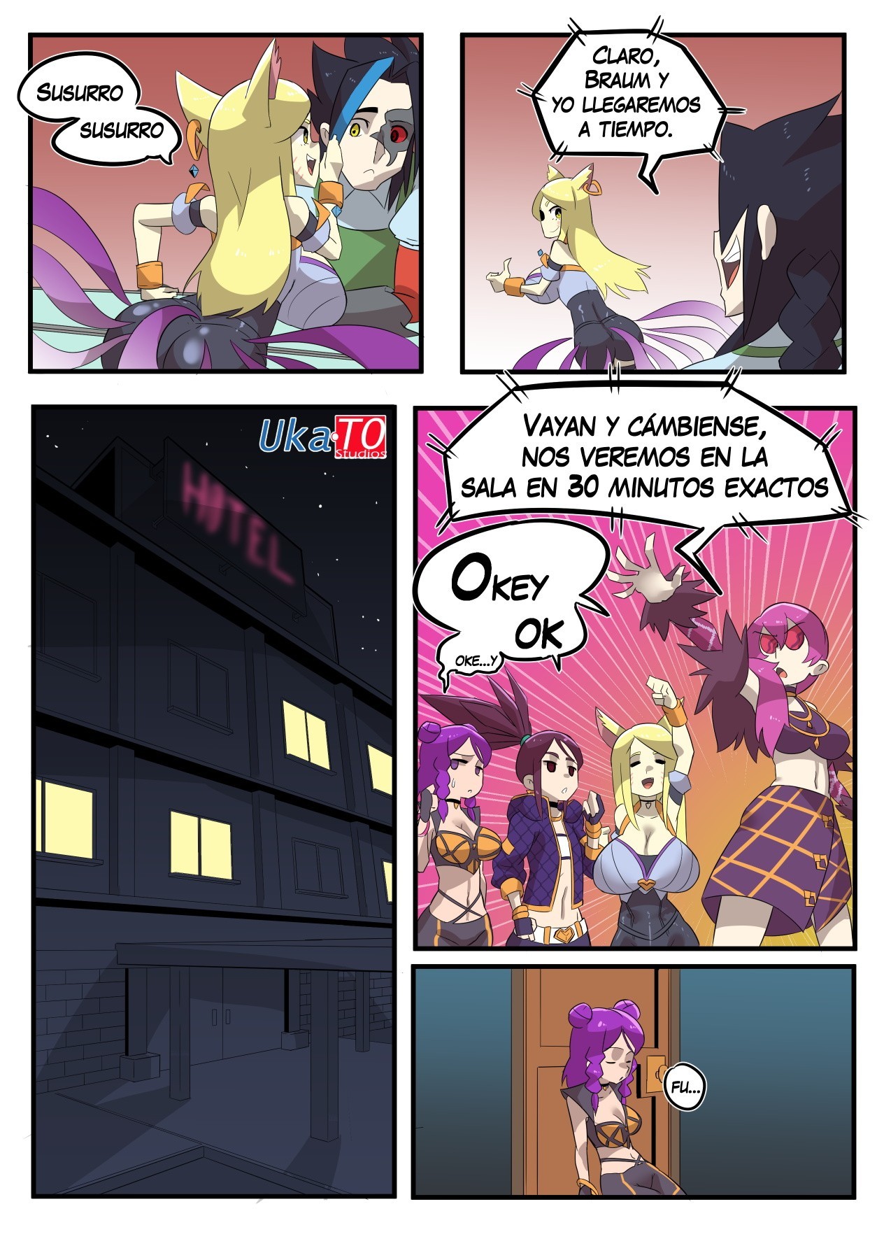 Girls Night – KDA Comic porno