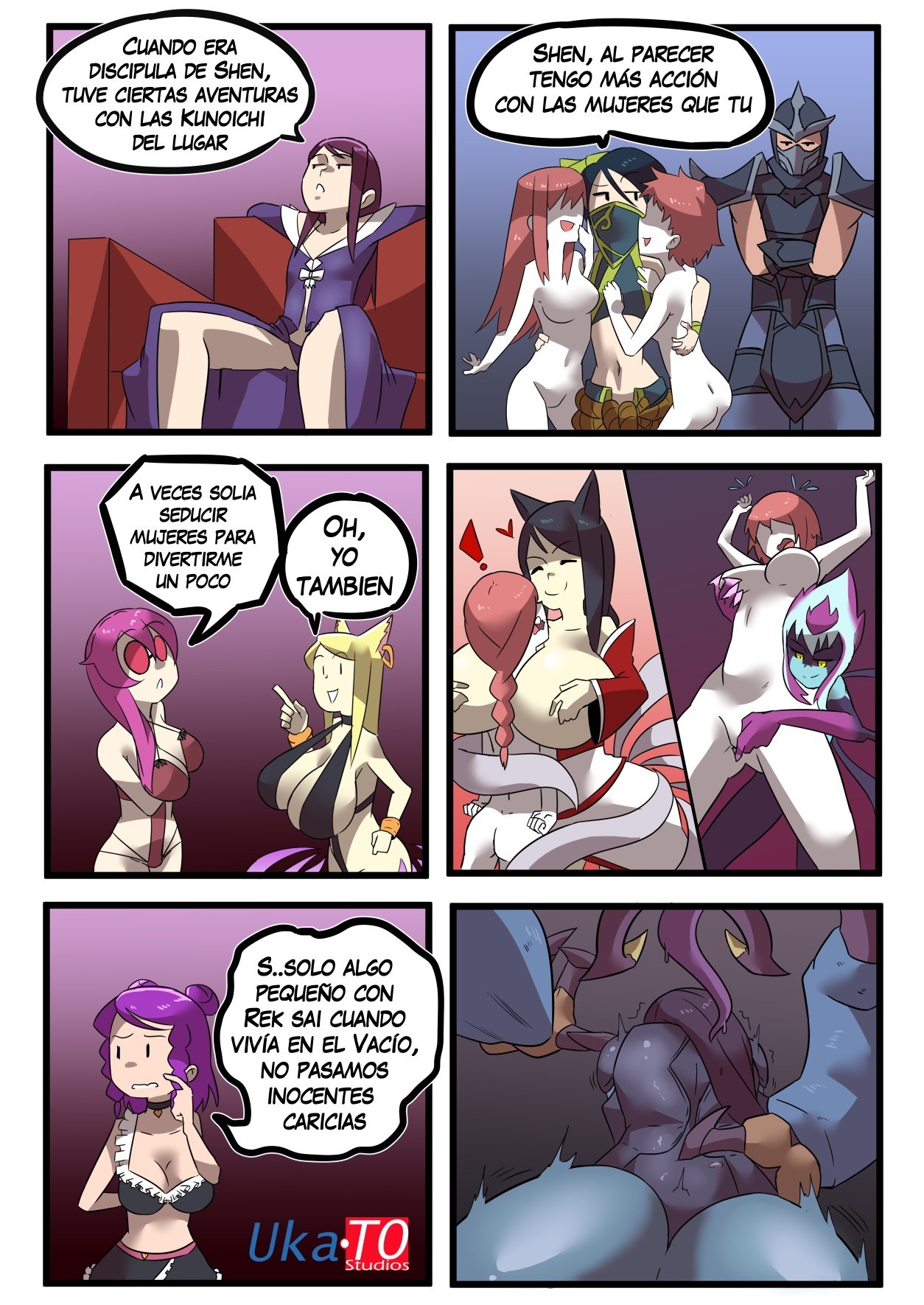 Girls Night – KDA Comic porno