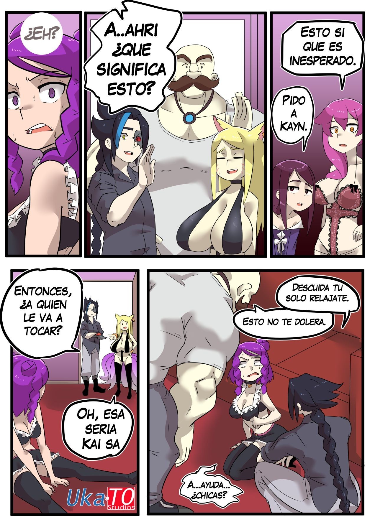Girls Night – KDA Comic porno