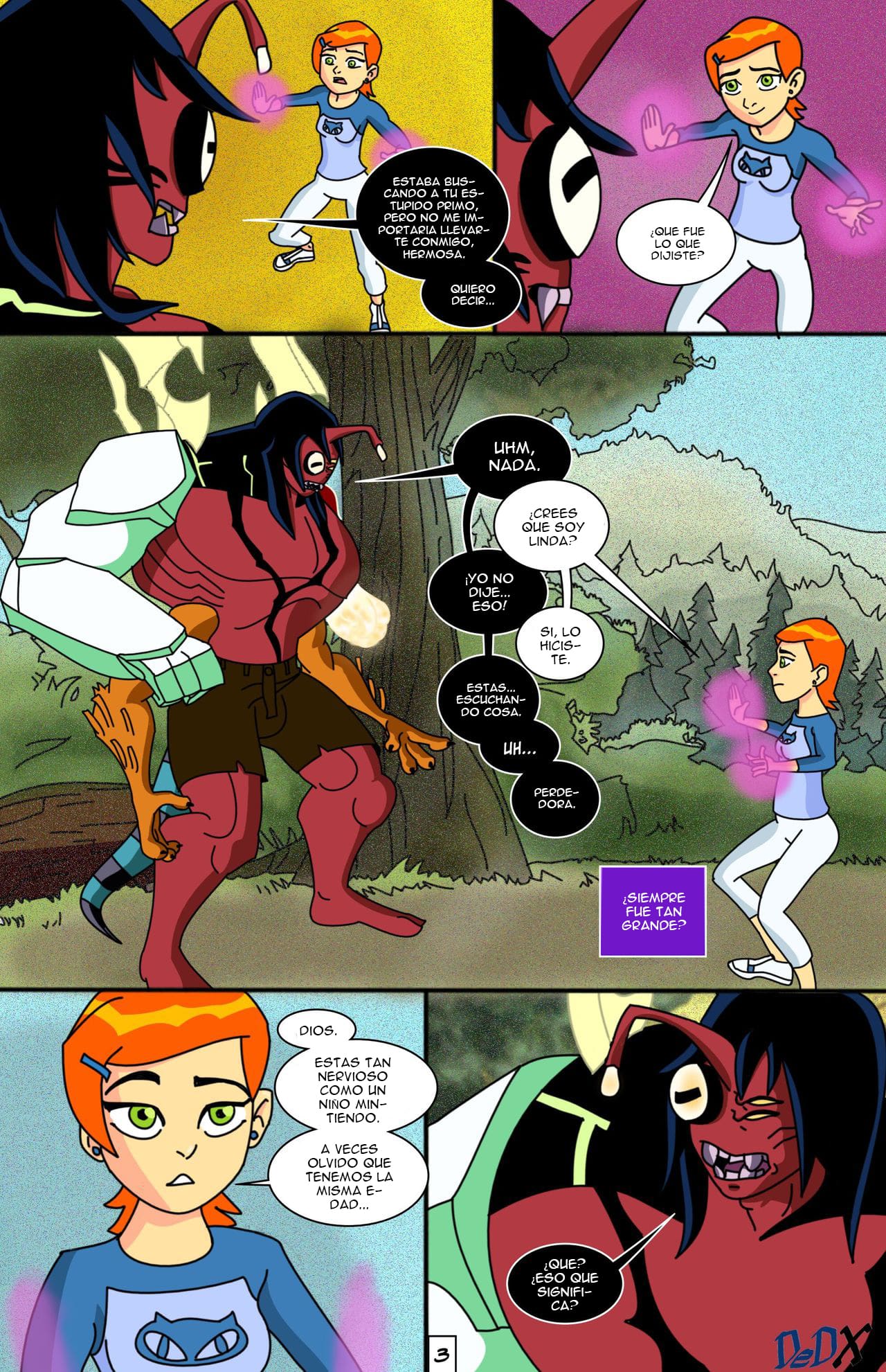 Gwen X 11 Comic porno