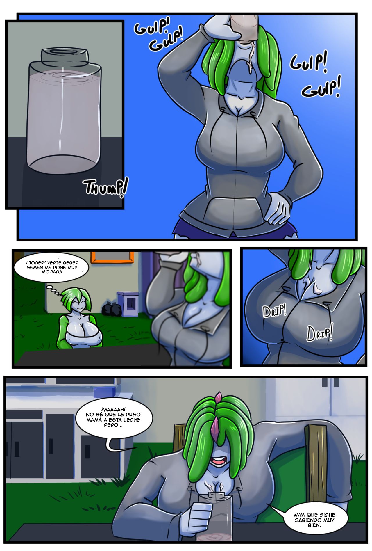 Happy Birthday Miss Slut Comic porno