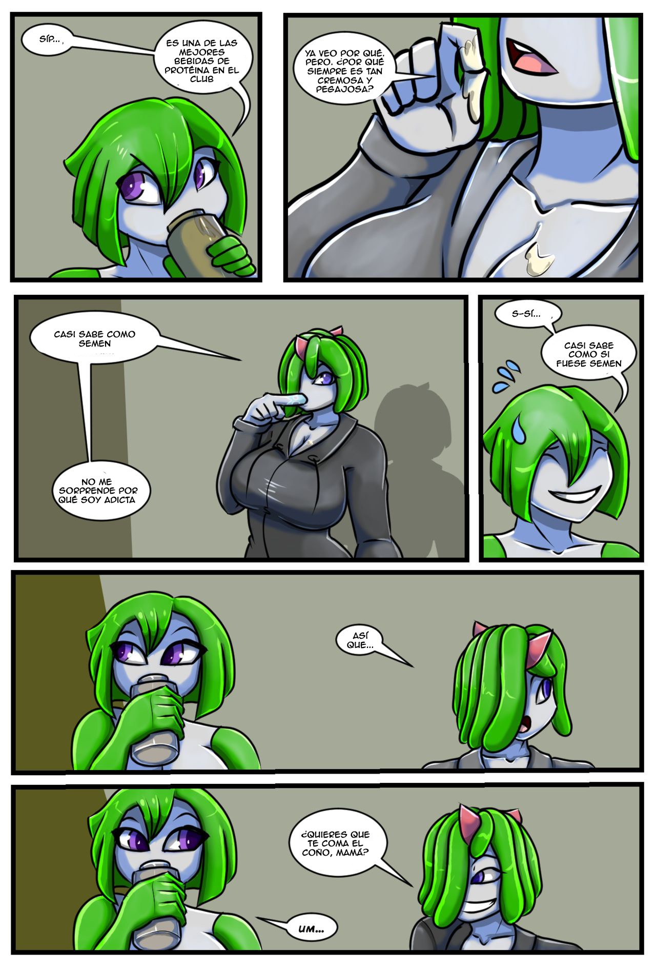 Happy Birthday Miss Slut Comic porno