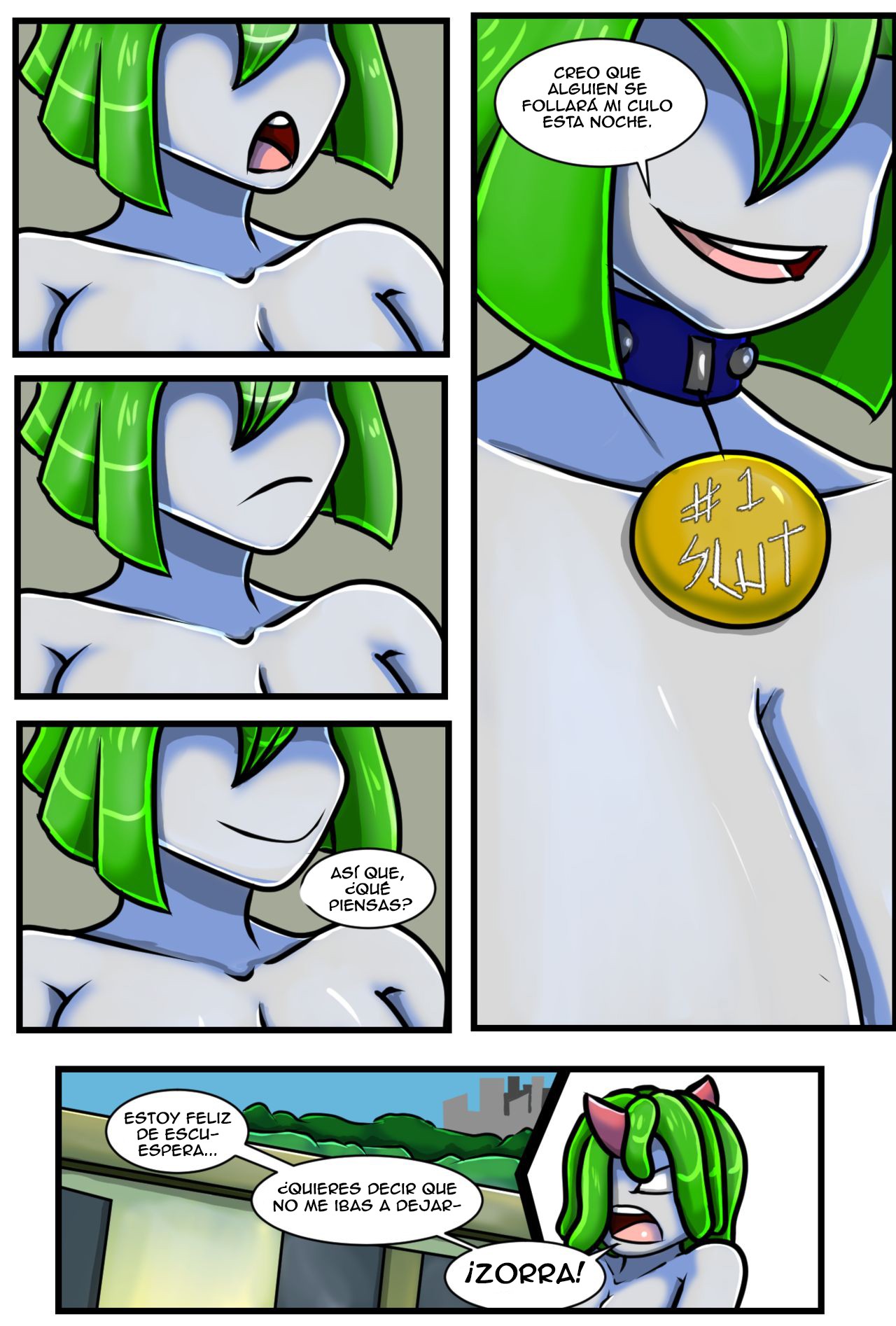 Happy Birthday Miss Slut Comic porno