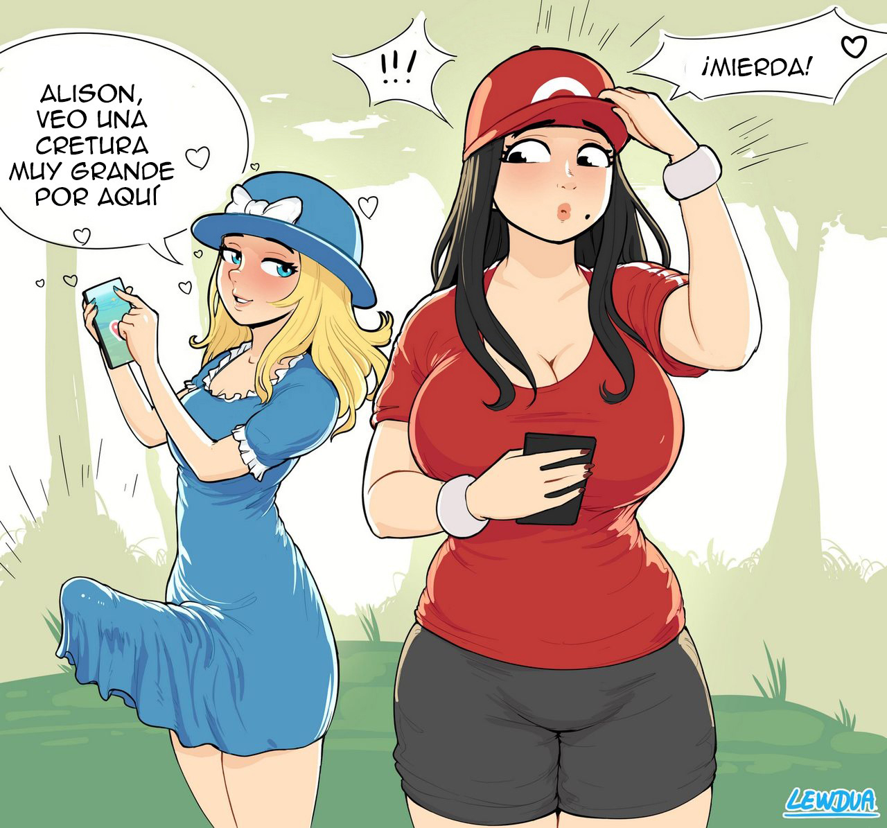 I See a Huge Creature Here Comic porno