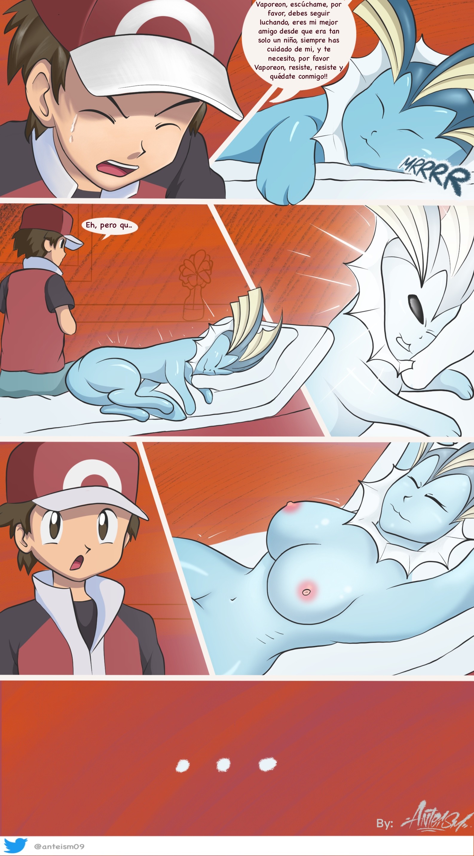 In Love with my Vaporeon Comic porno