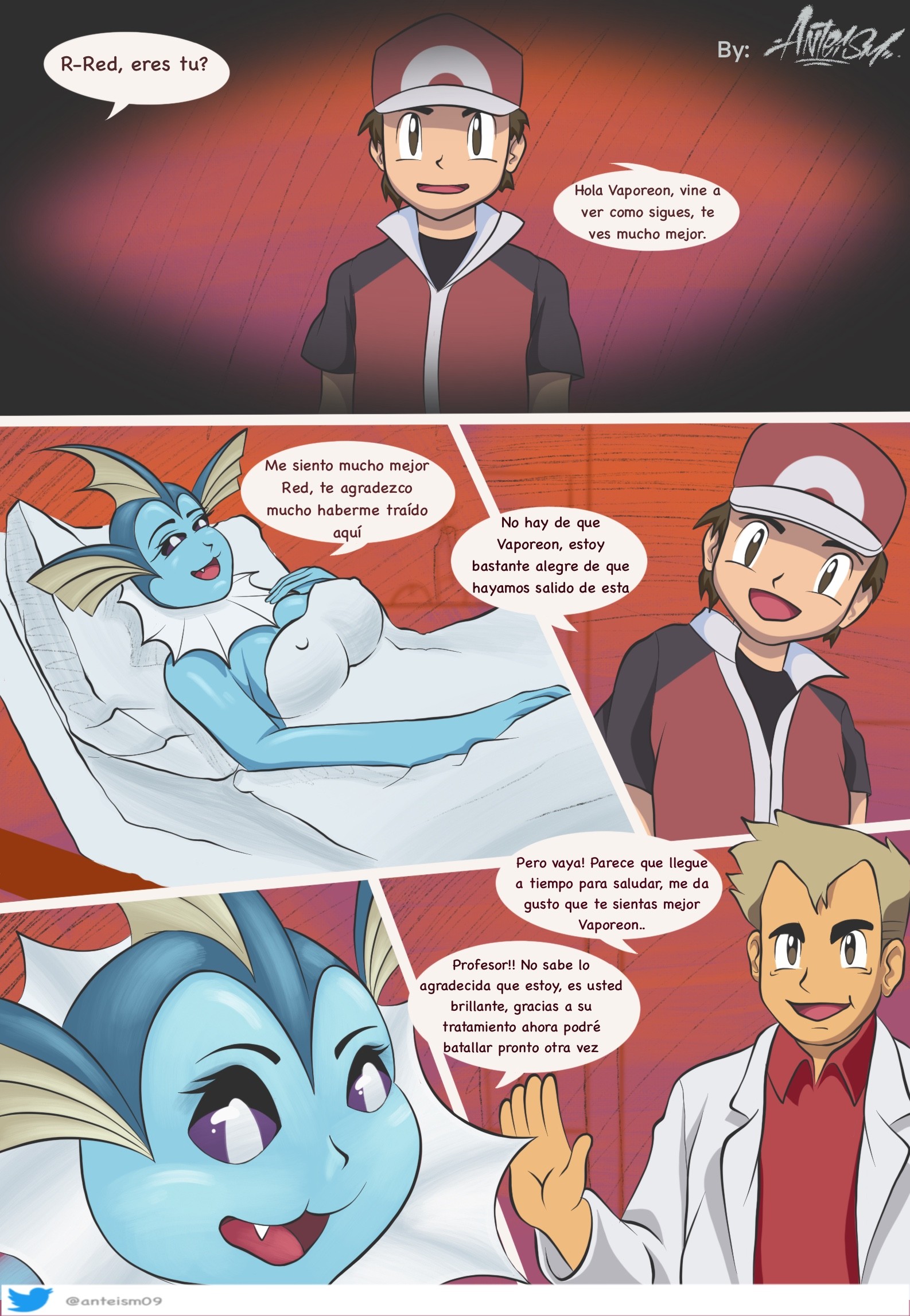 In Love with my Vaporeon Comic porno