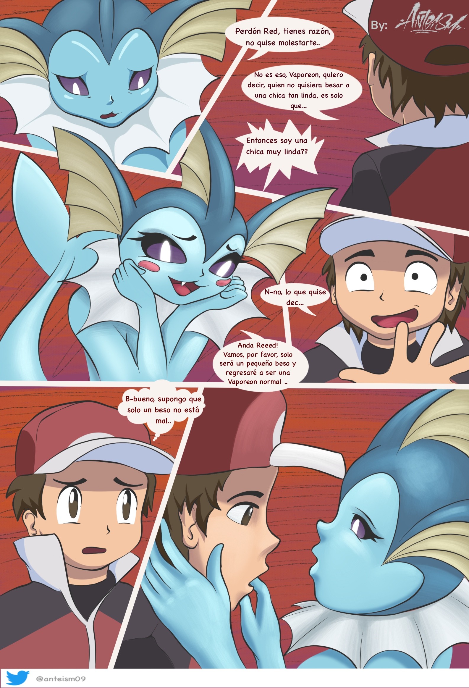 In Love with my Vaporeon Comic porno