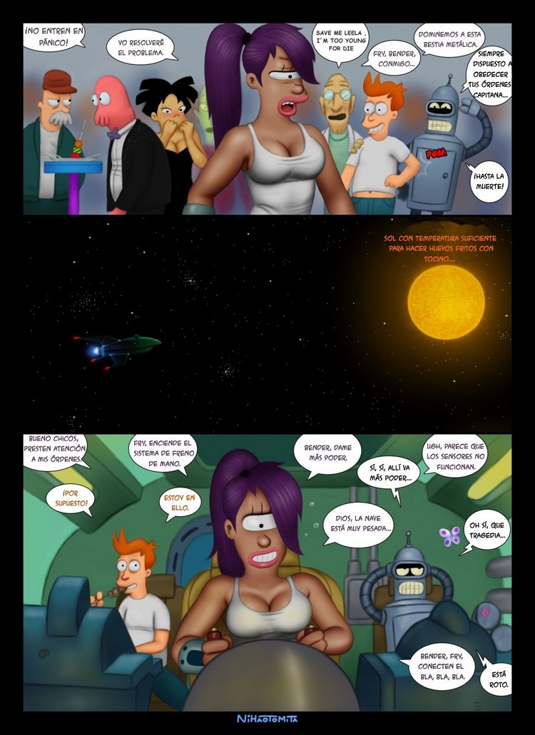 Futurama – Indecent Proposition Comic porno