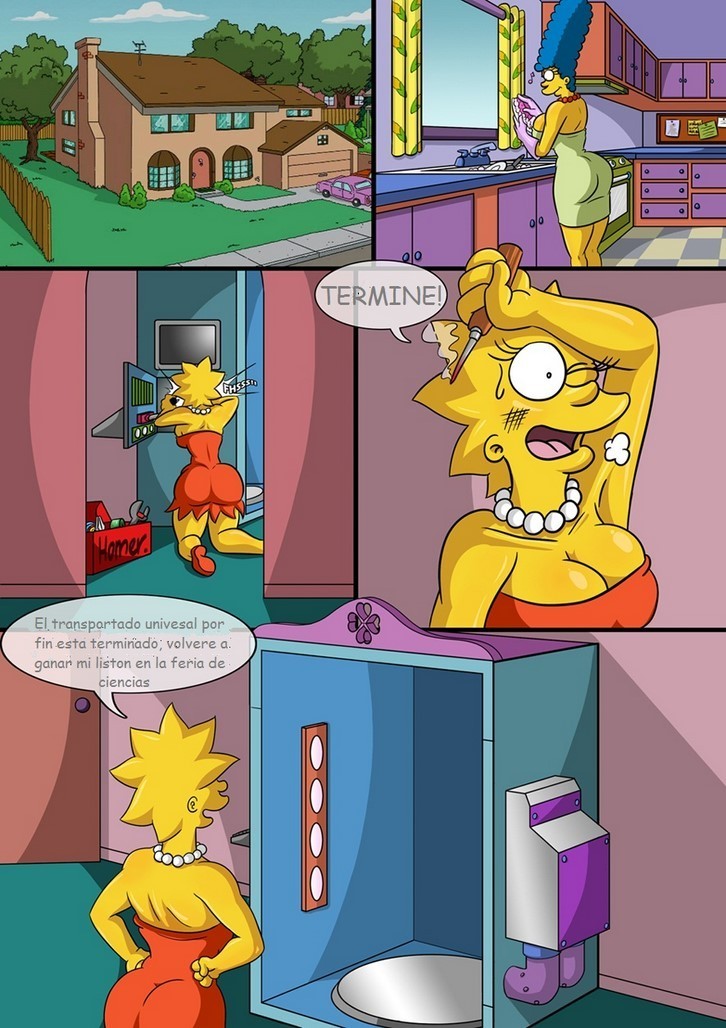 Into the Multiverse – Los Simpsons Comic porno