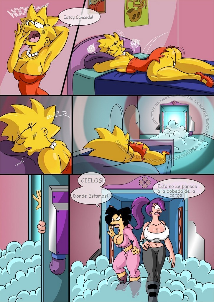 Into the Multiverse – Los Simpsons Comic porno