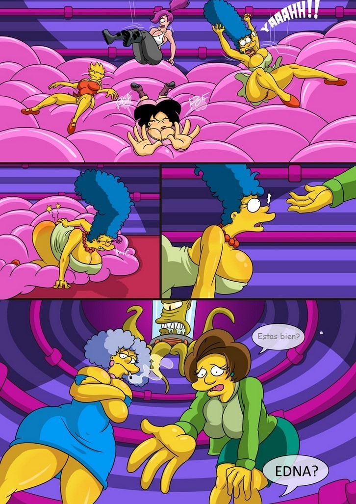 Into the Multiverse – Los Simpsons Comic porno