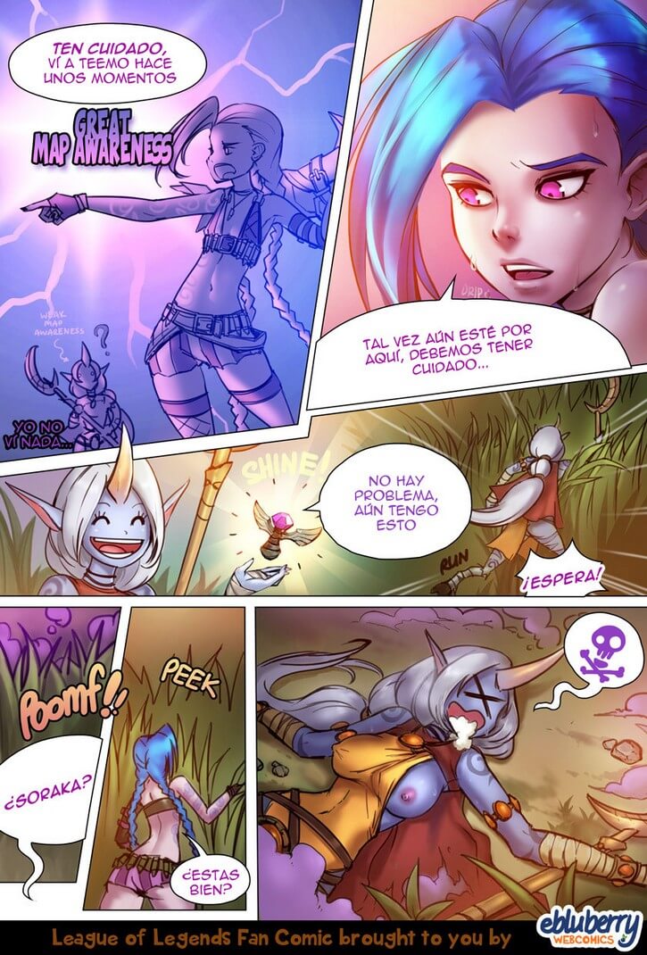 Jinx x Teemo Comic Porno Comic porno