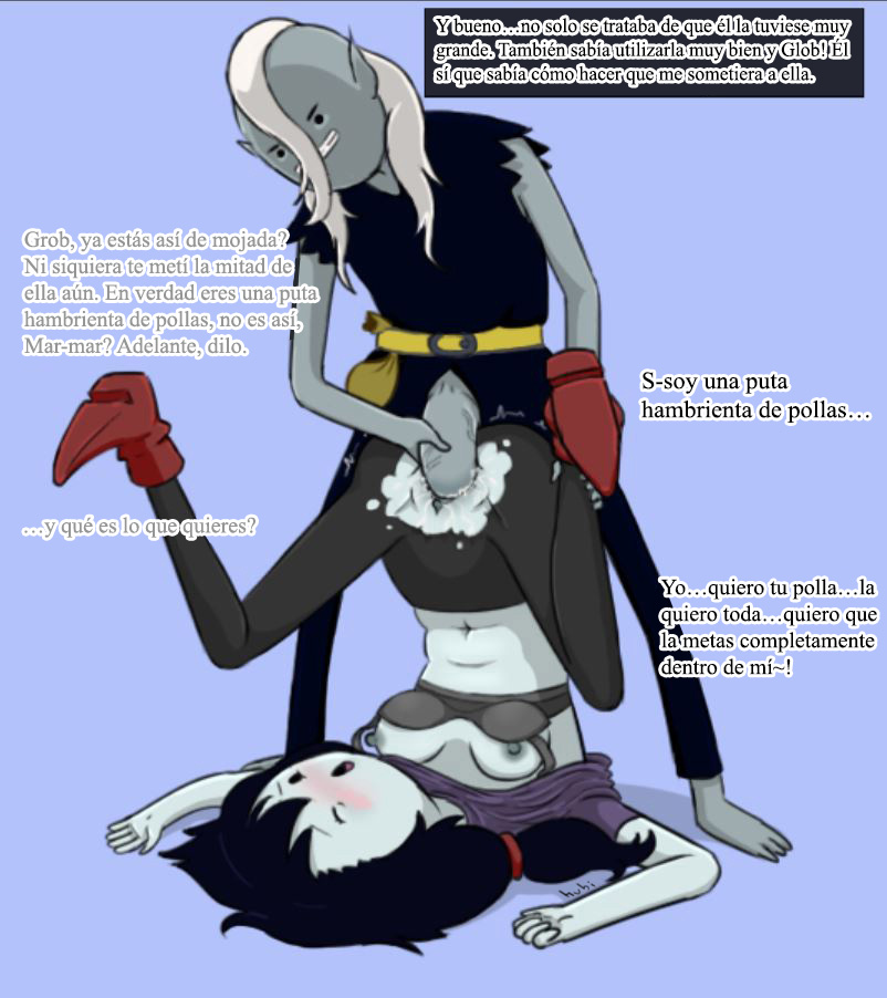 La Adiccion a las Pollas de Marceline Comic porno