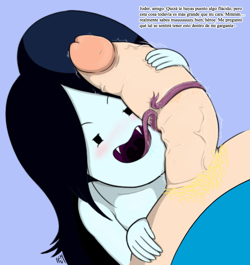 La Adiccion a las Pollas de Marceline Comic porno