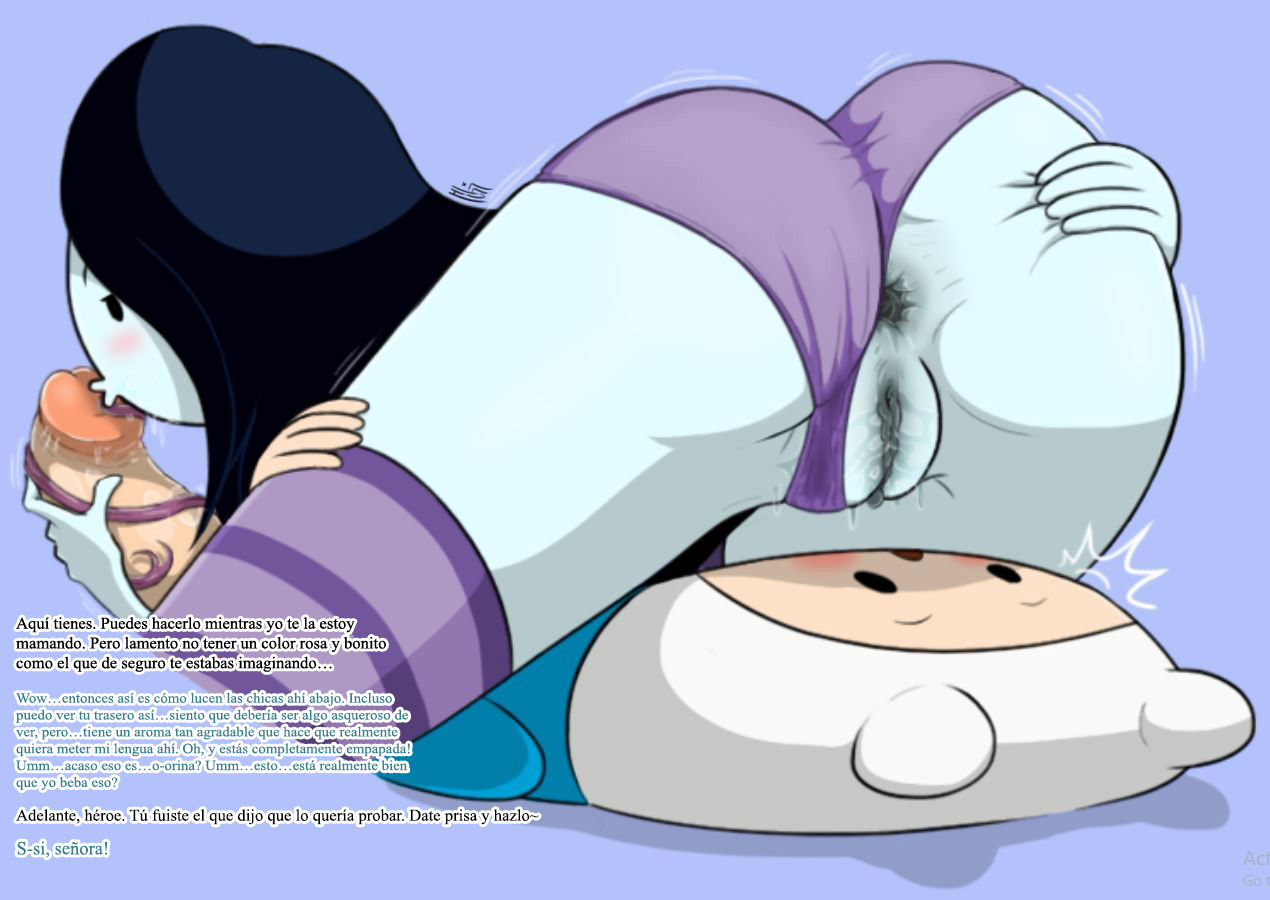 La Adiccion a las Pollas de Marceline Comic porno