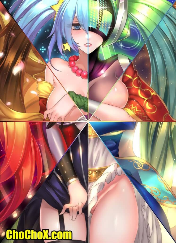 La Casa de Sona LoL Hentai Comic porno