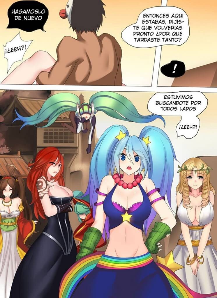 La Casa de Sona LoL Hentai Comic porno