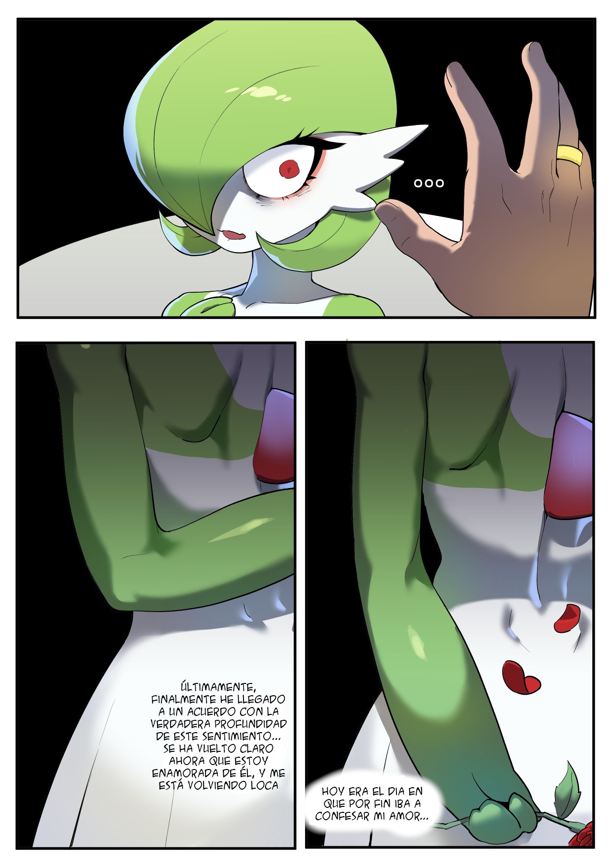 La Gardevoir que Amo Demasiado a su Entrenador Comic porno