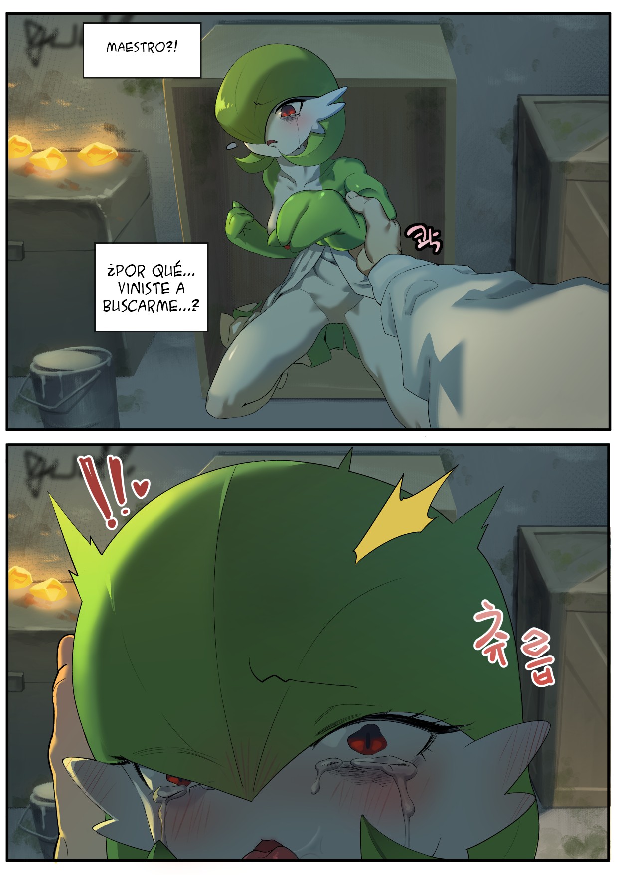 La Gardevoir que Amo Demasiado a su Entrenador Comic porno