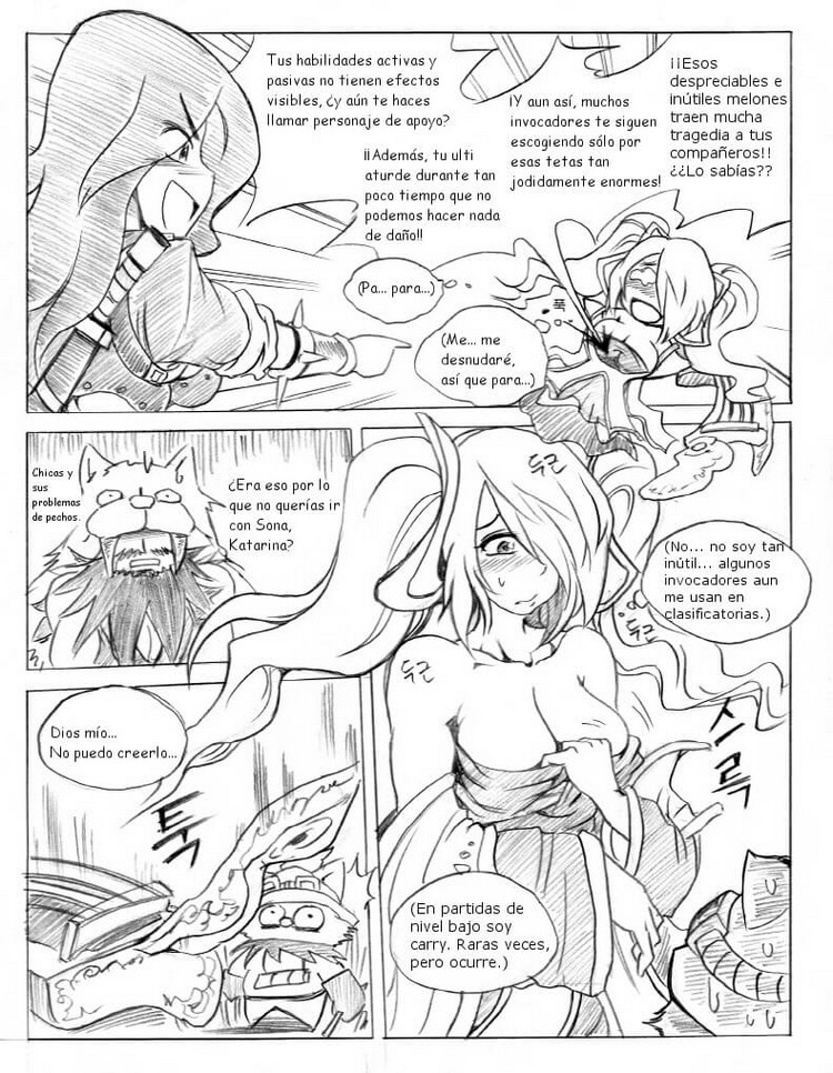 La Liga de Teemo XXX (League of Legends) Comic porno