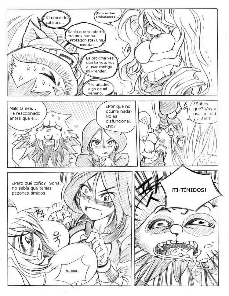 La Liga de Teemo XXX (League of Legends) Comic porno