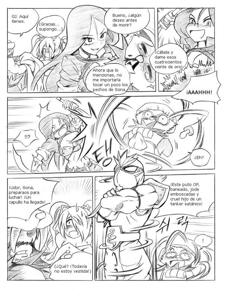 La Liga de Teemo XXX (League of Legends) Comic porno