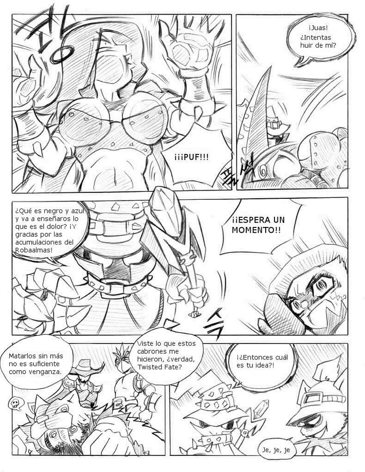 La Liga de Teemo XXX (League of Legends) Comic porno