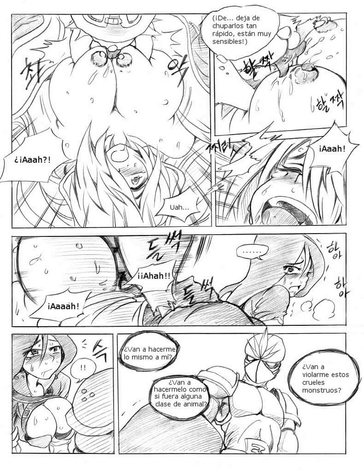 La Liga de Teemo XXX (League of Legends) Comic porno