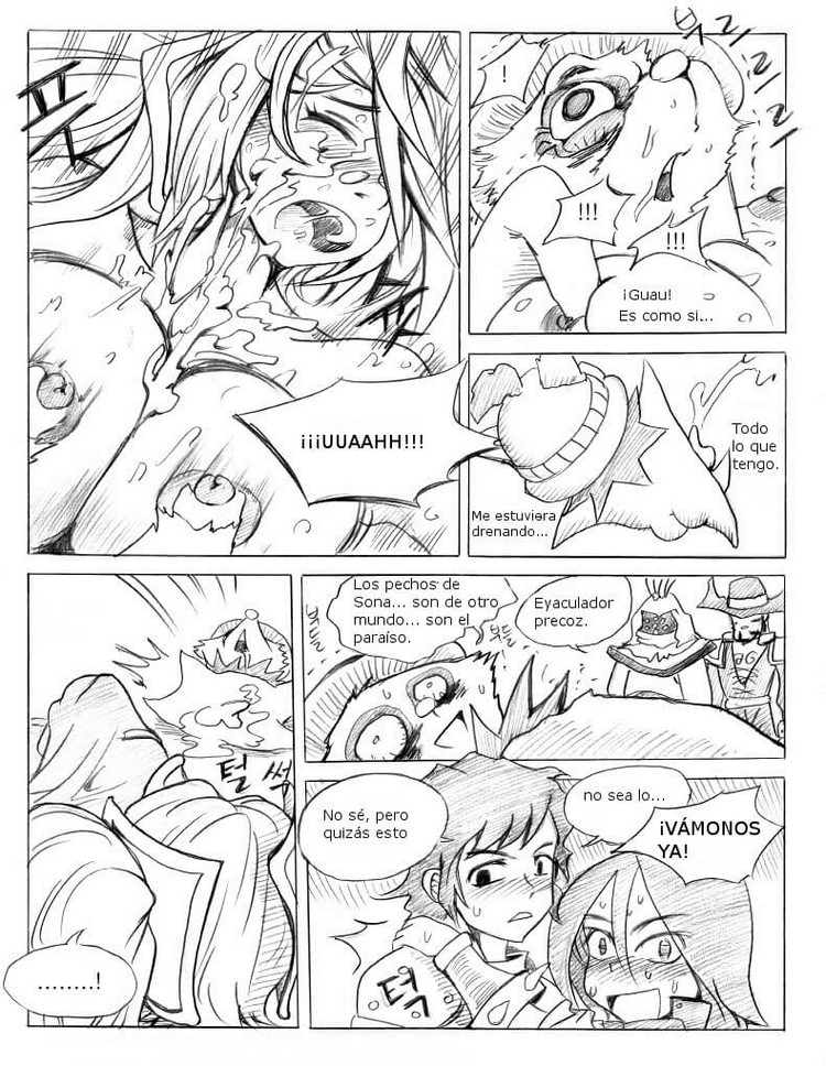 La Liga de Teemo XXX (League of Legends) Comic porno
