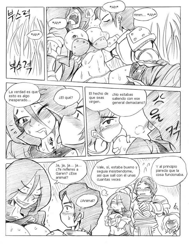 La Liga de Teemo XXX (League of Legends) Comic porno