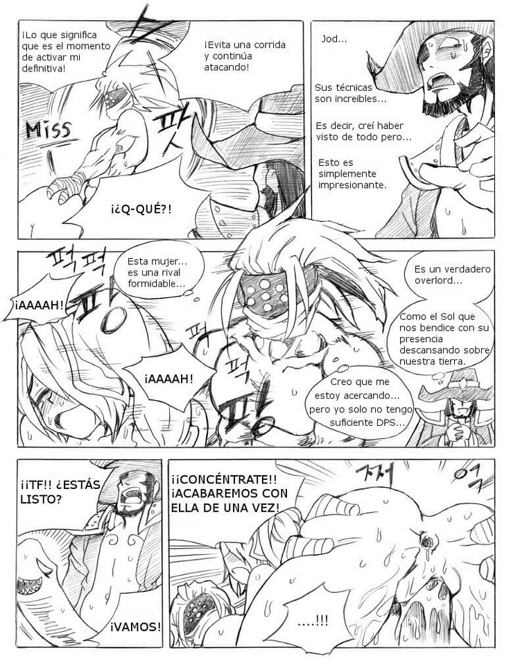 La Liga de Teemo XXX (League of Legends) Comic porno