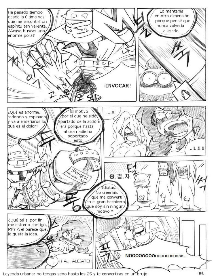 La Liga de Teemo XXX (League of Legends) Comic porno