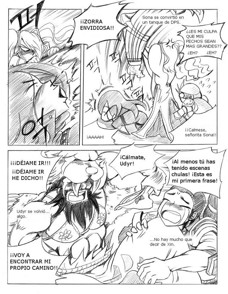 La Liga de Teemo XXX (League of Legends) Comic porno