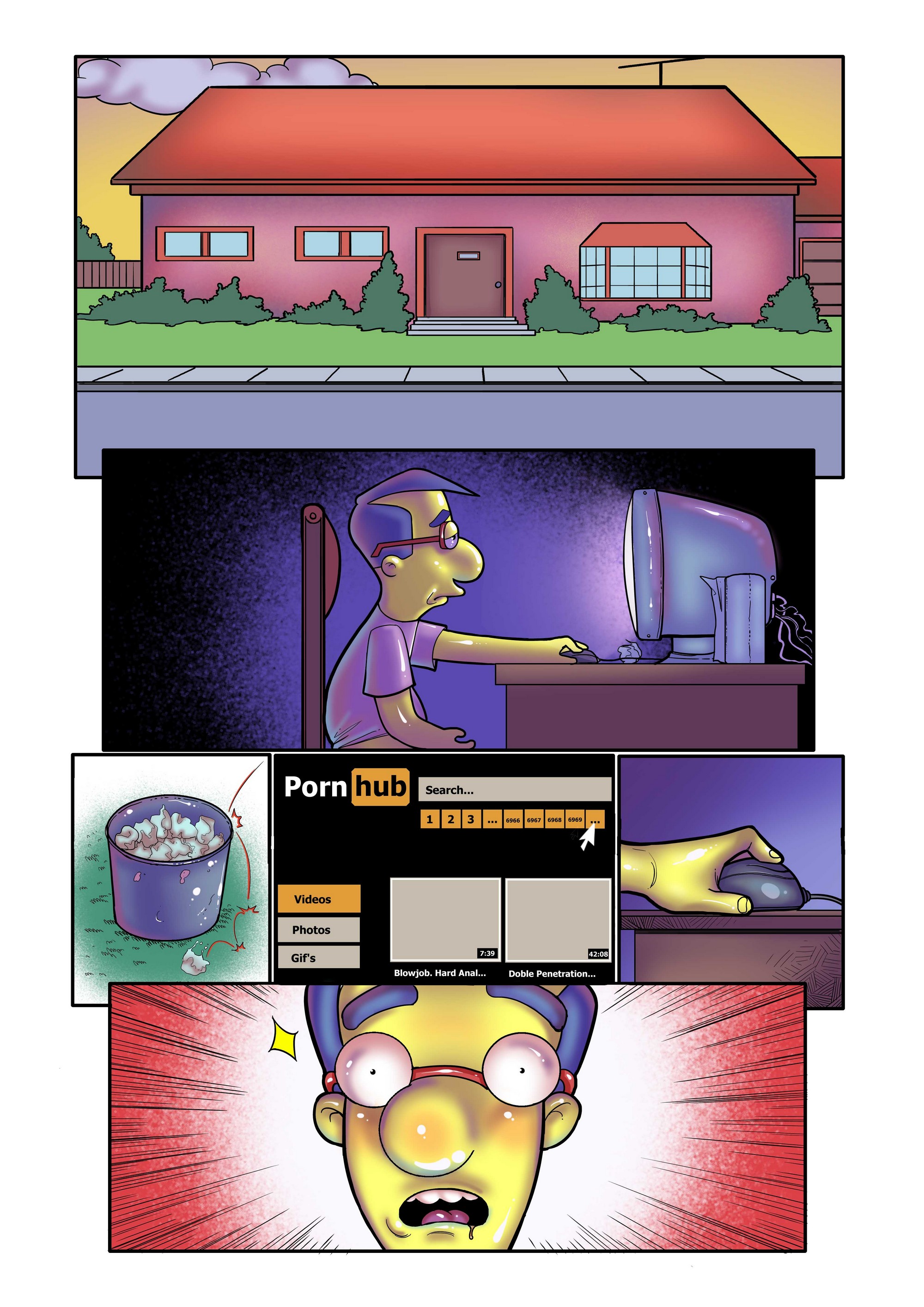 La Madre de mi Mejor Amigo Comic porno