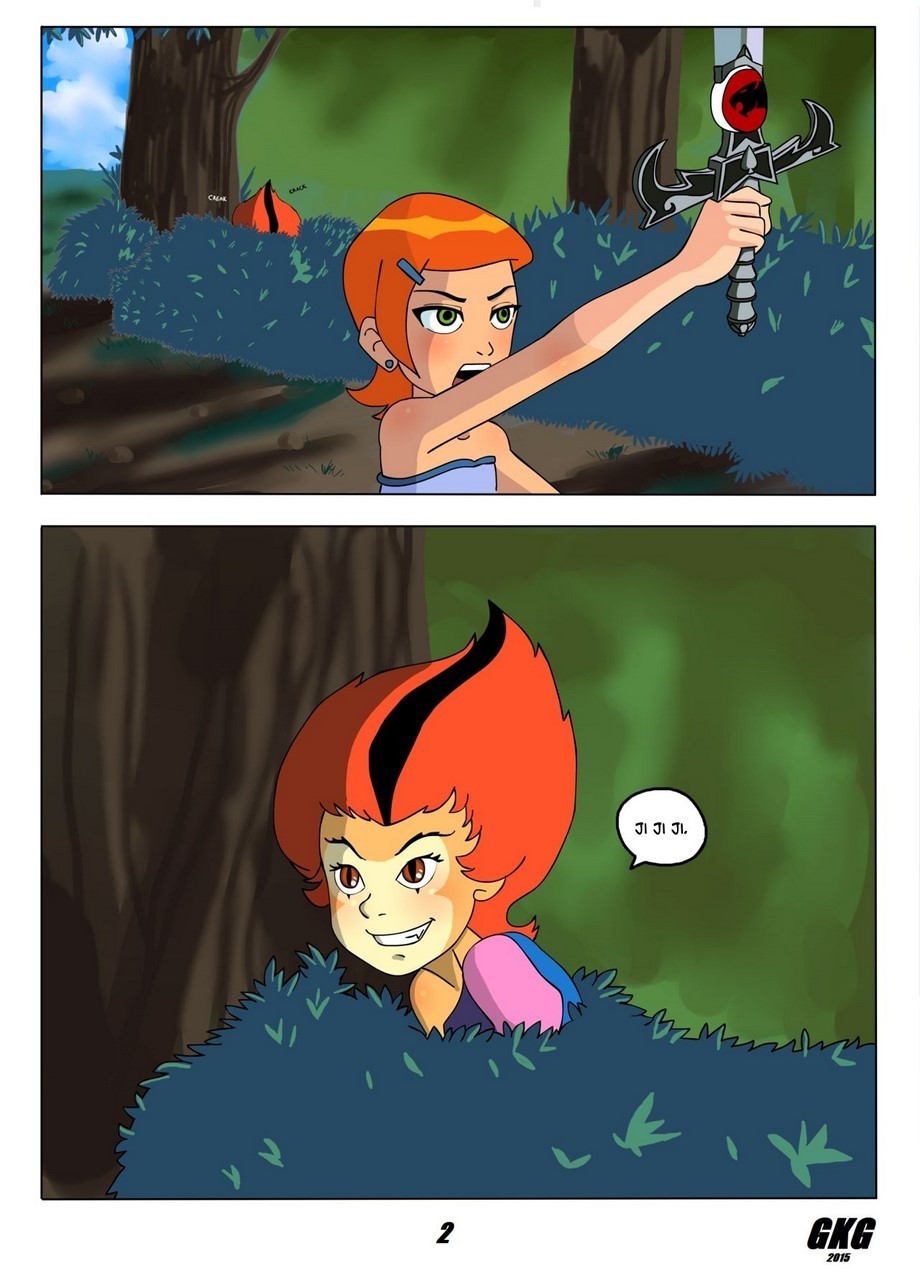 Gwen the Lord of the Thundercats Comic porno