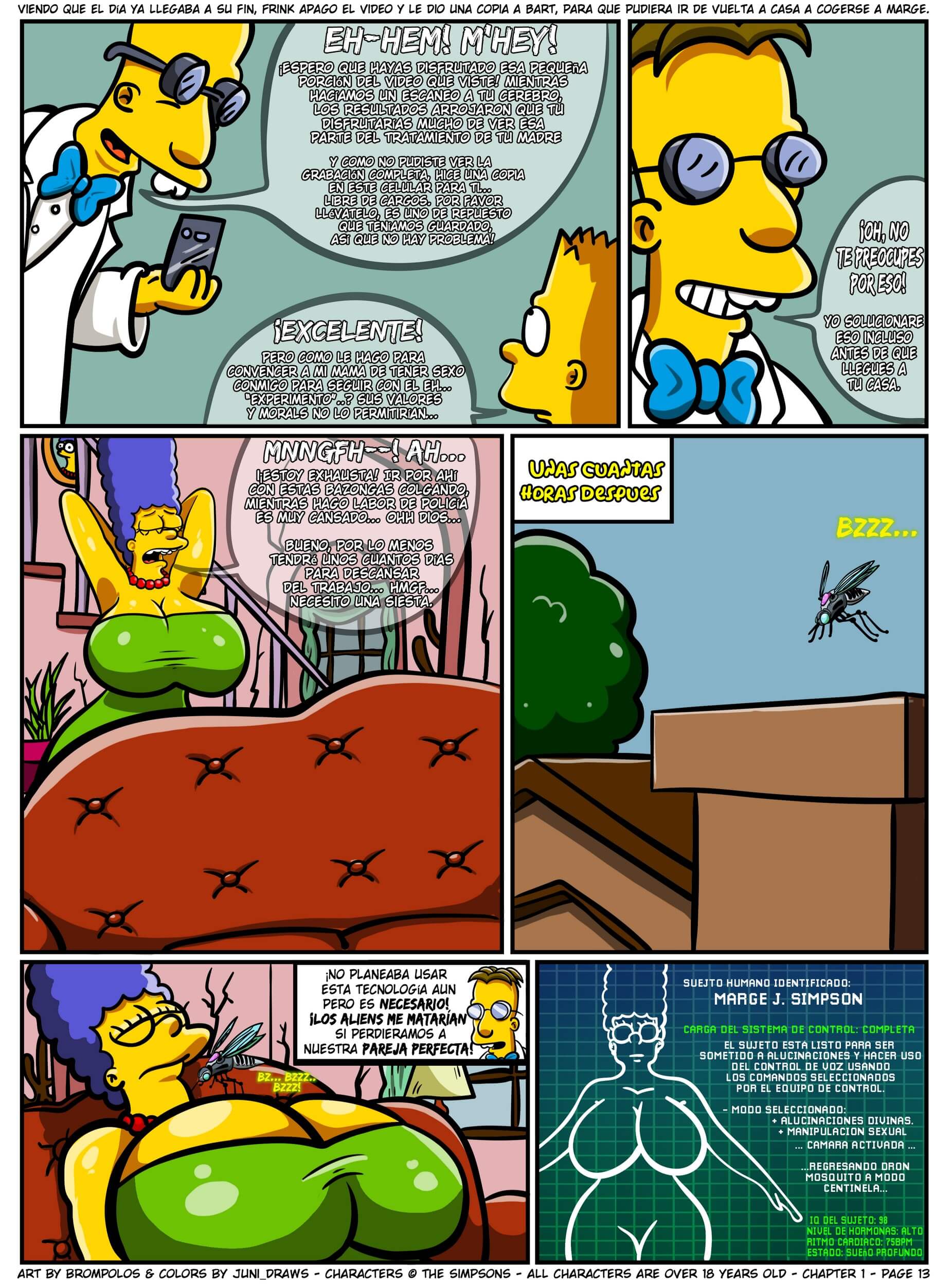 Los Sexenteins Comic porno