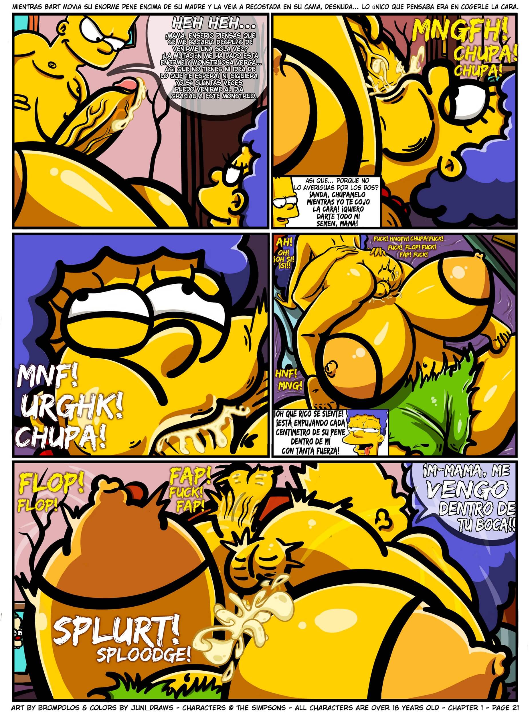 Los Sexenteins Comic porno