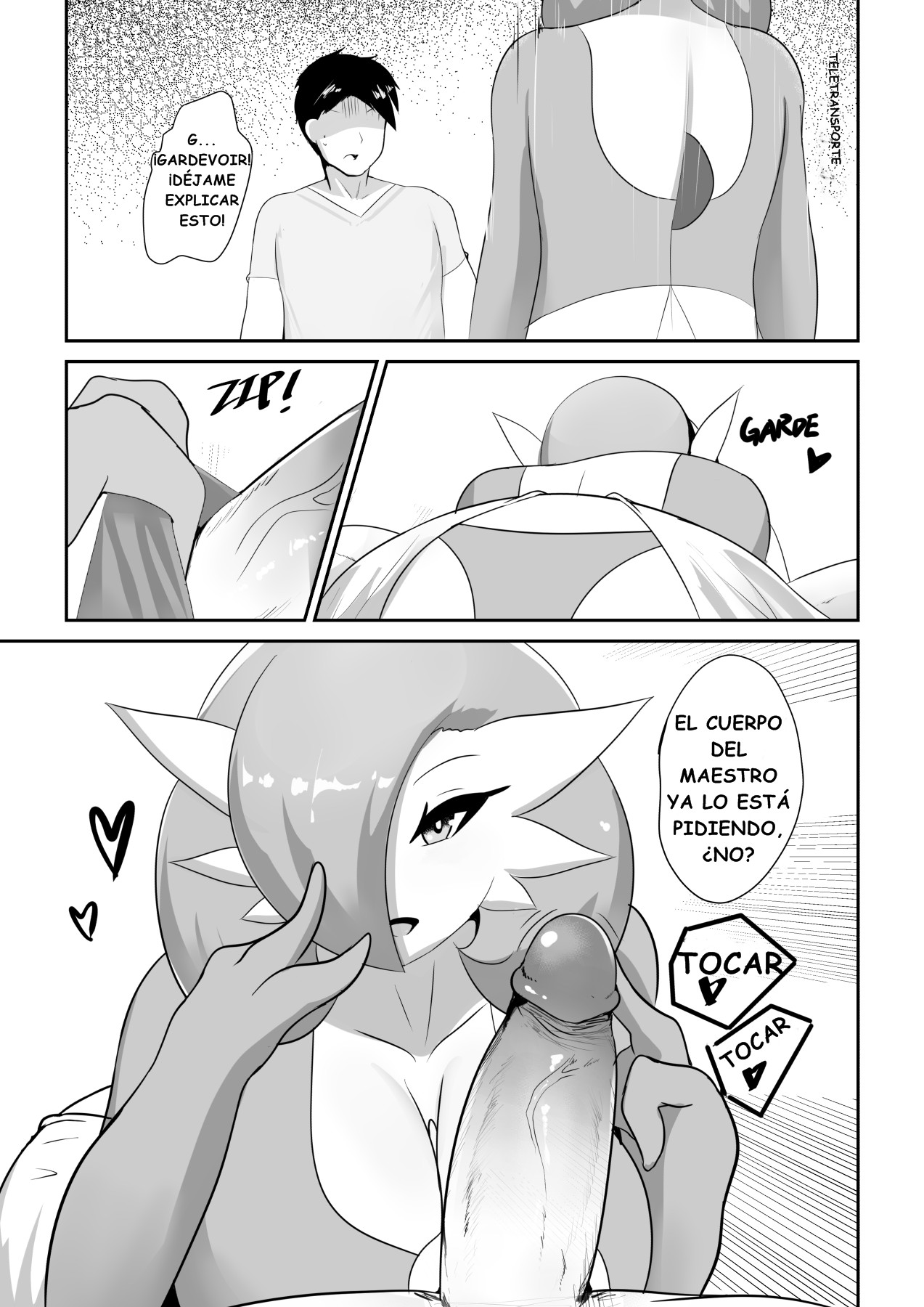 Love To Gardevoir Comic porno