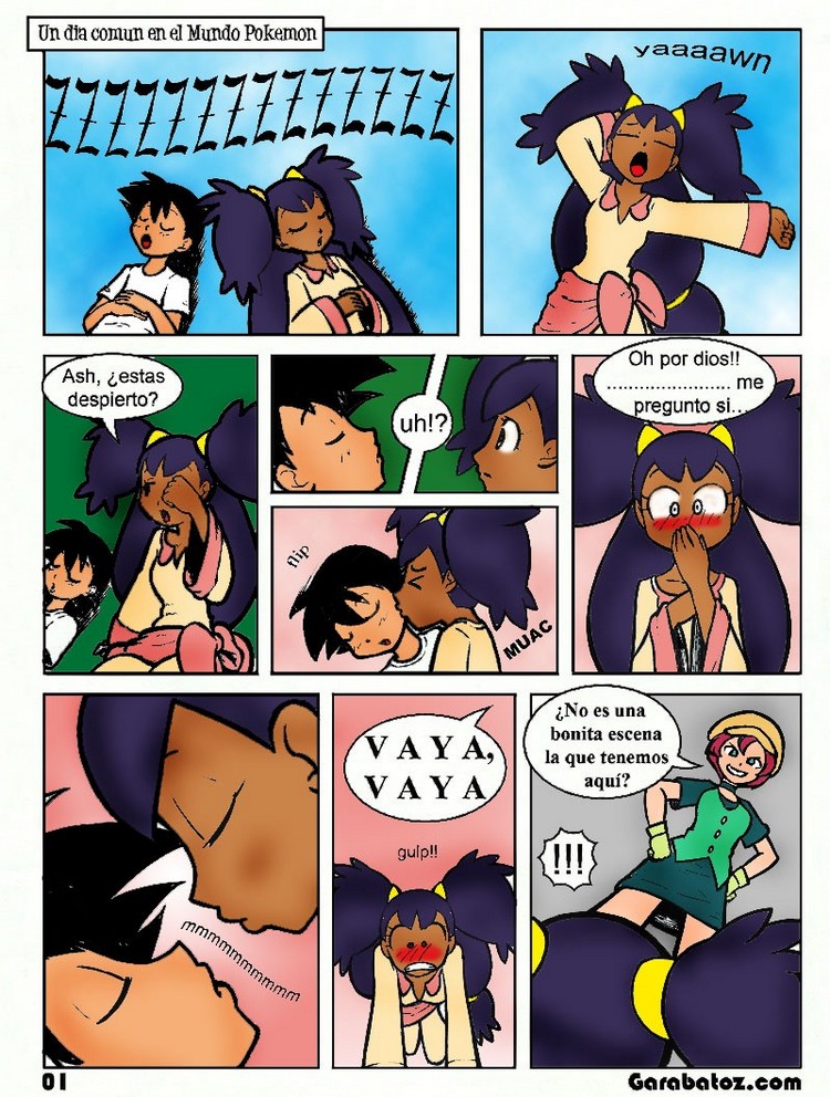 La Lujuria de una Rival – Pokemon Comic porno